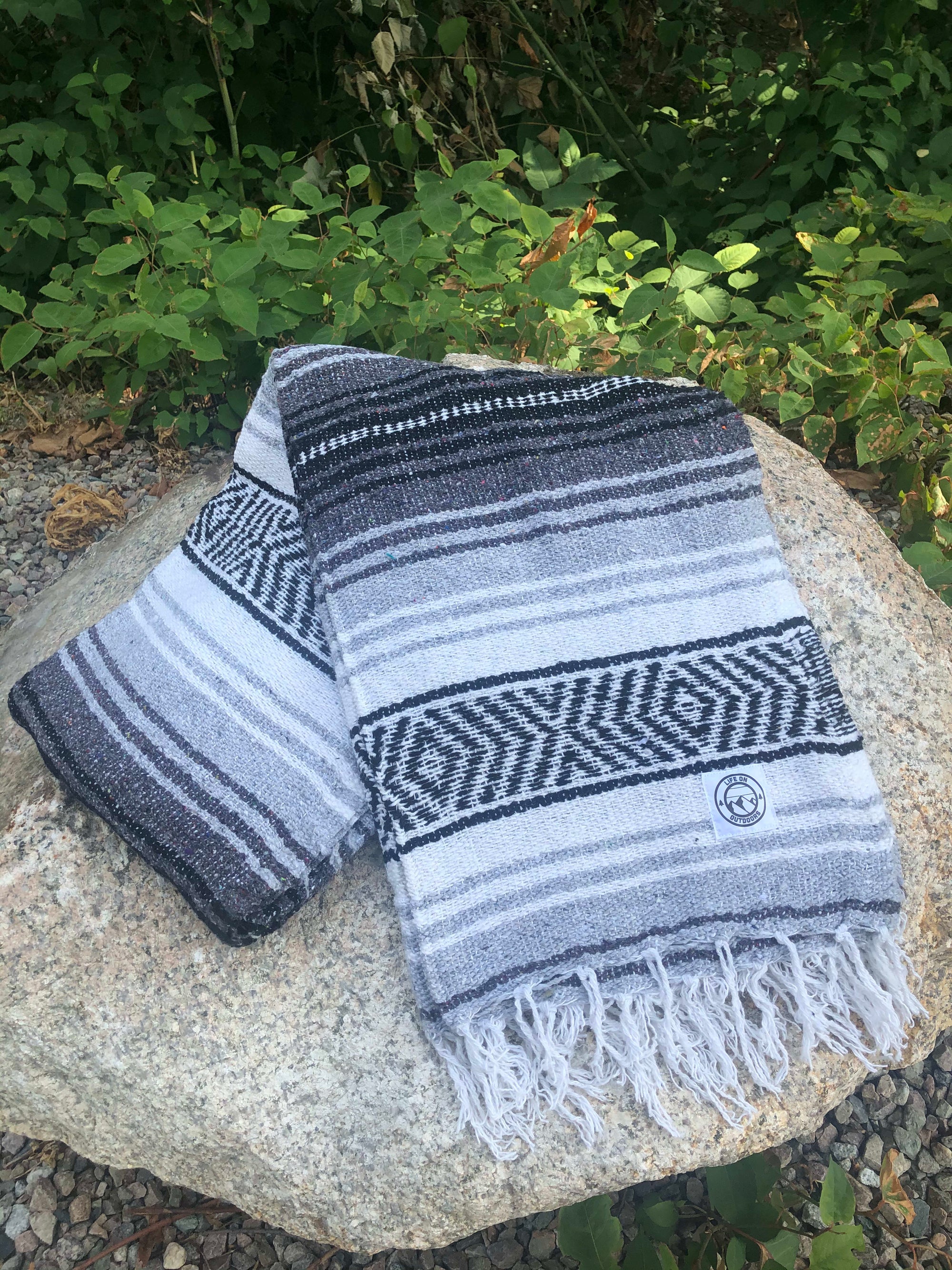 Outdoor Mexican Blanket - Moonlight